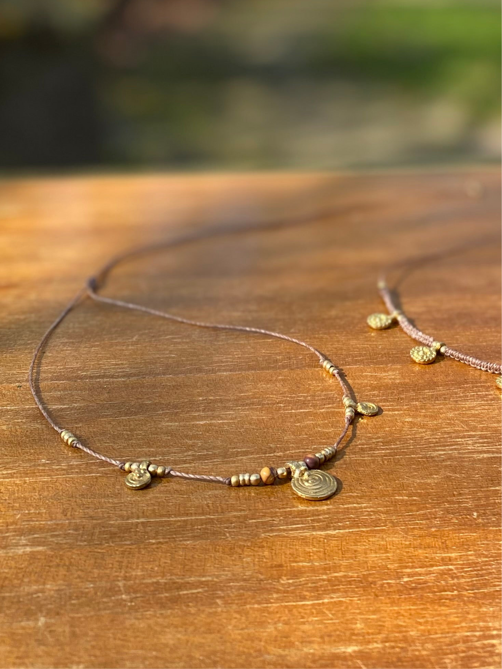 Naïa Necklace Brown