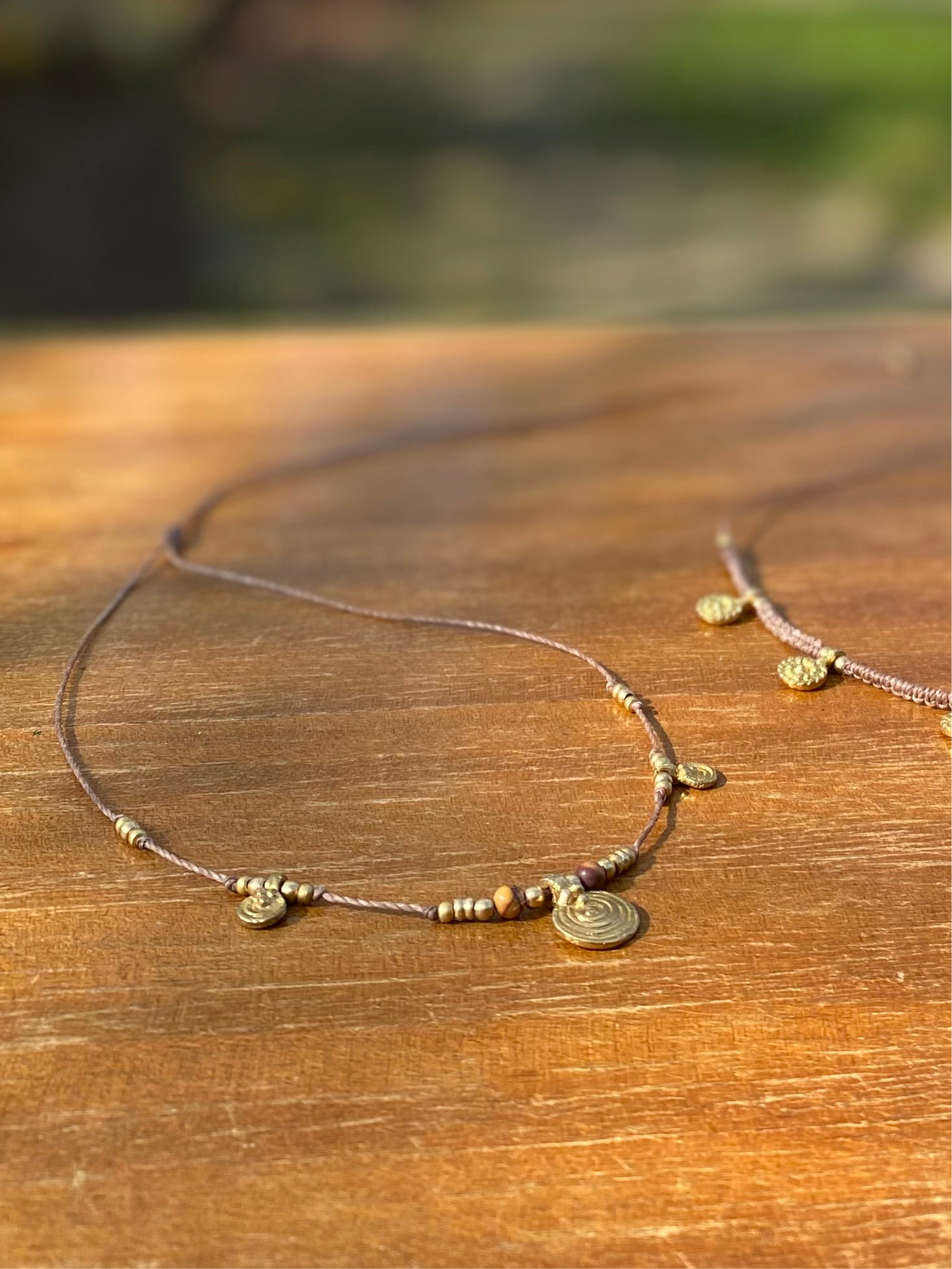 Naïa Necklace Brown