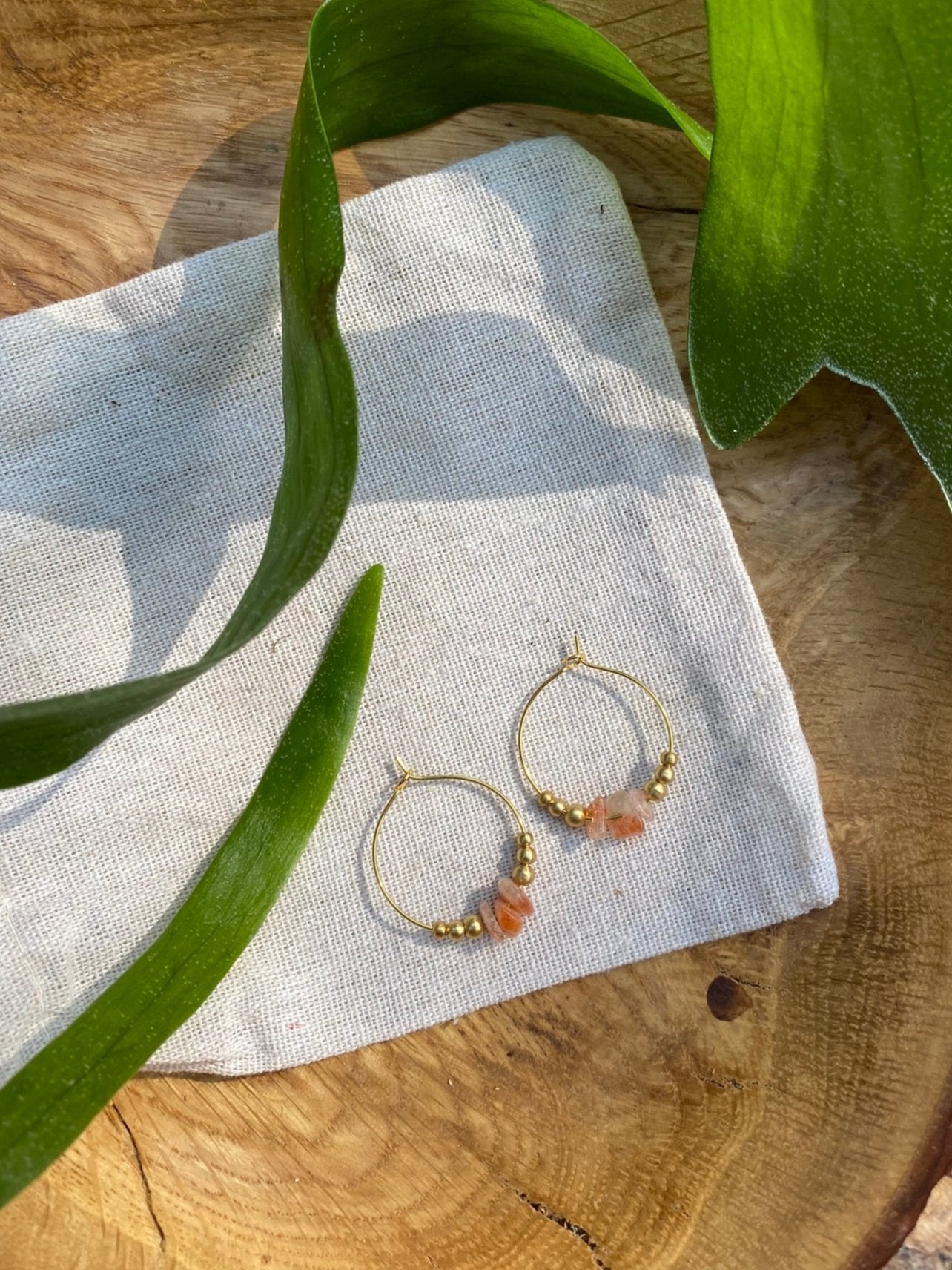 Aki Hoops Sunstone