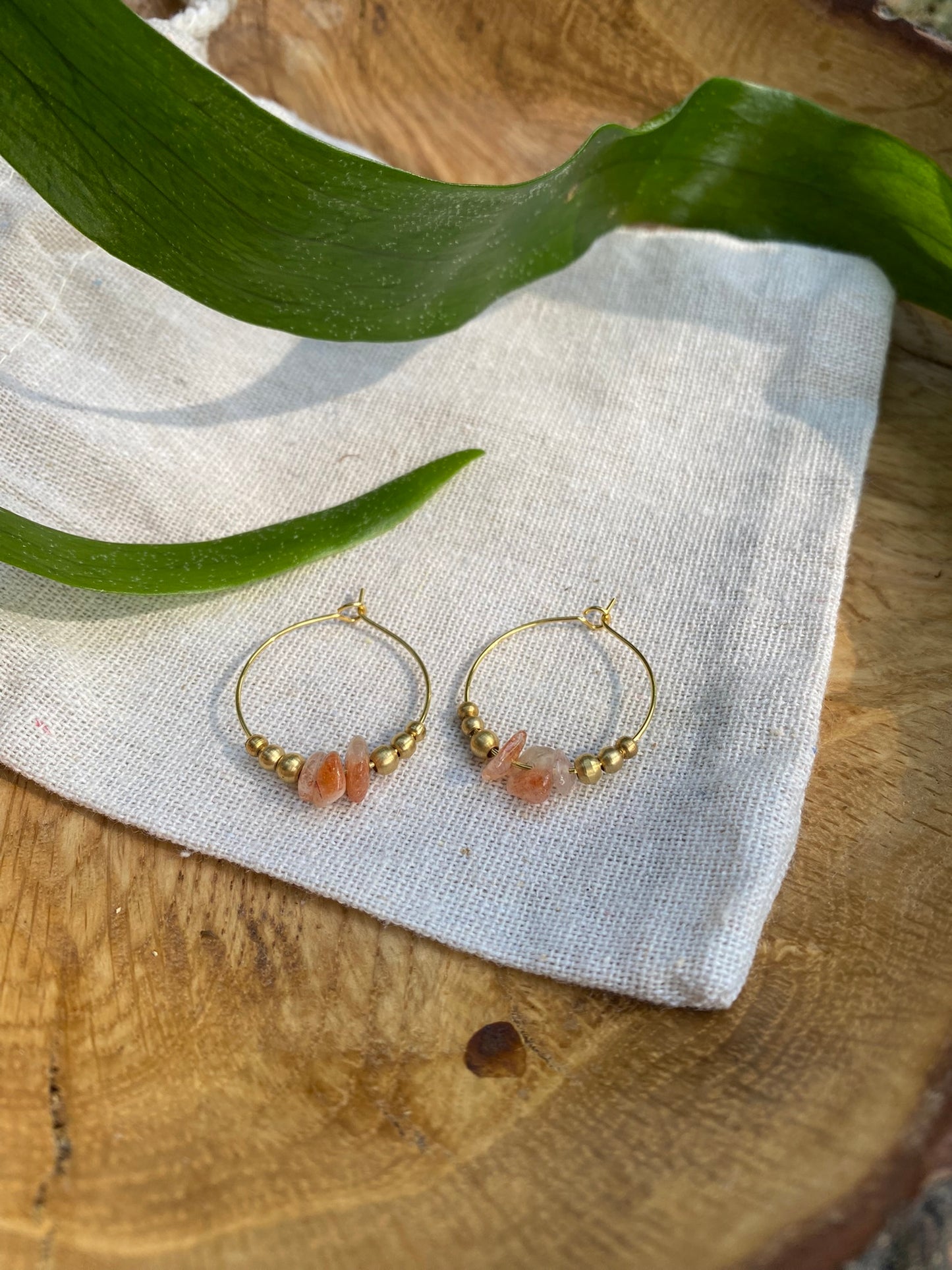 Aki Hoops Sunstone