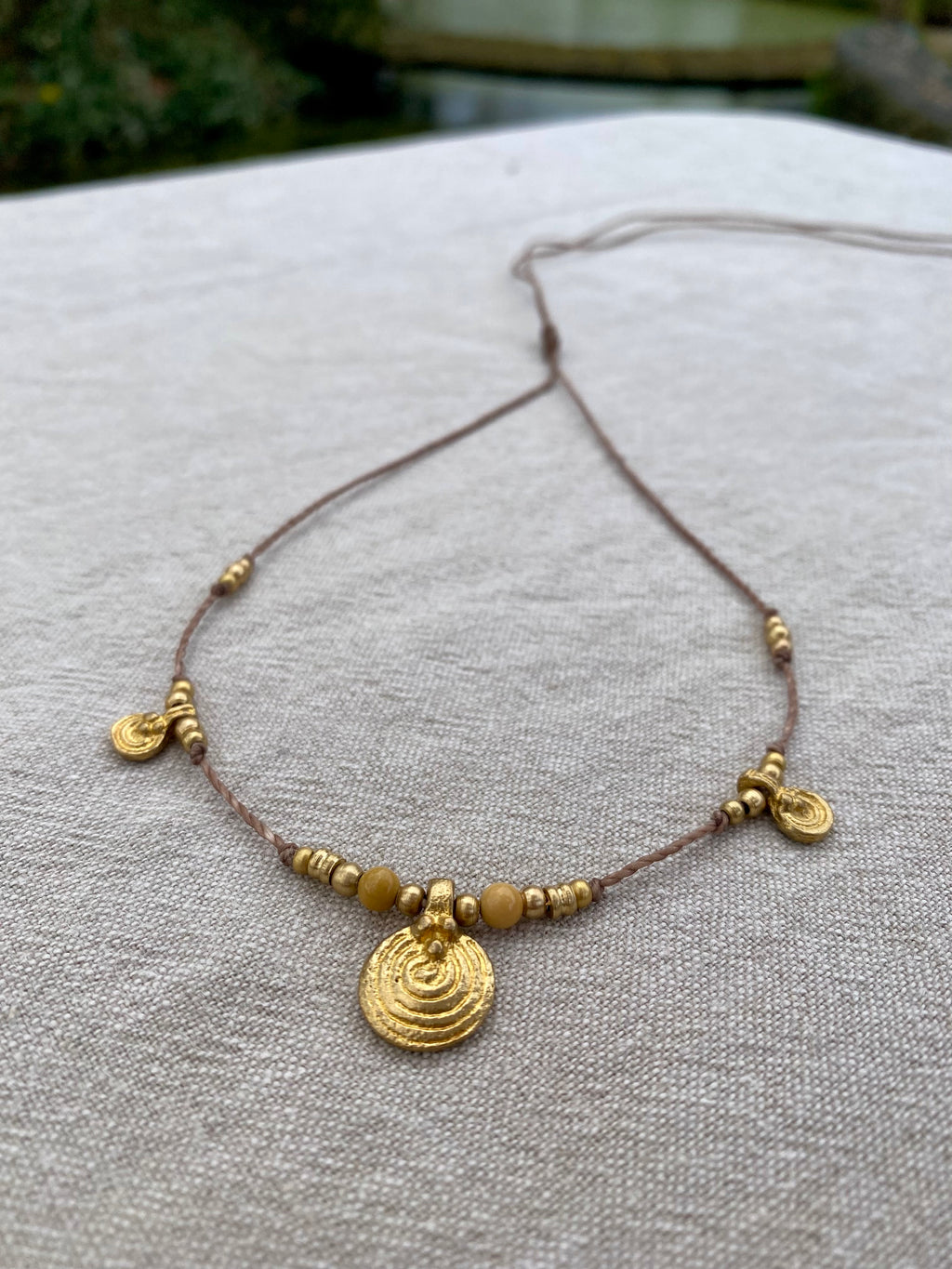 Naïa Necklace Brown