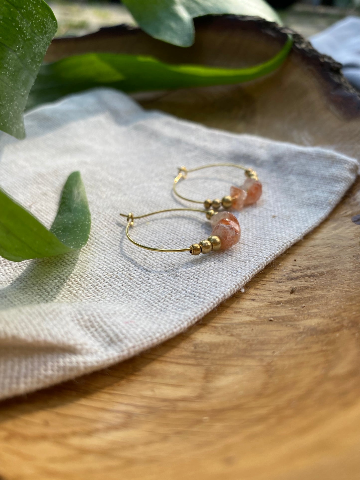 Aki Hoops Sunstone