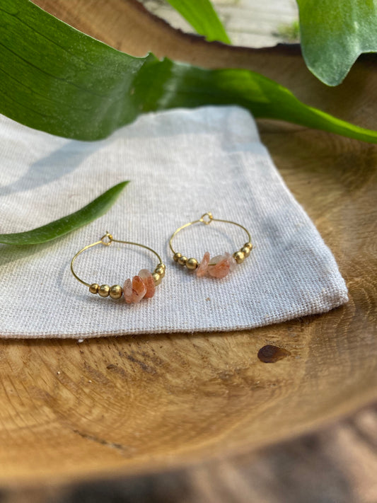 Aki Hoops Sunstone