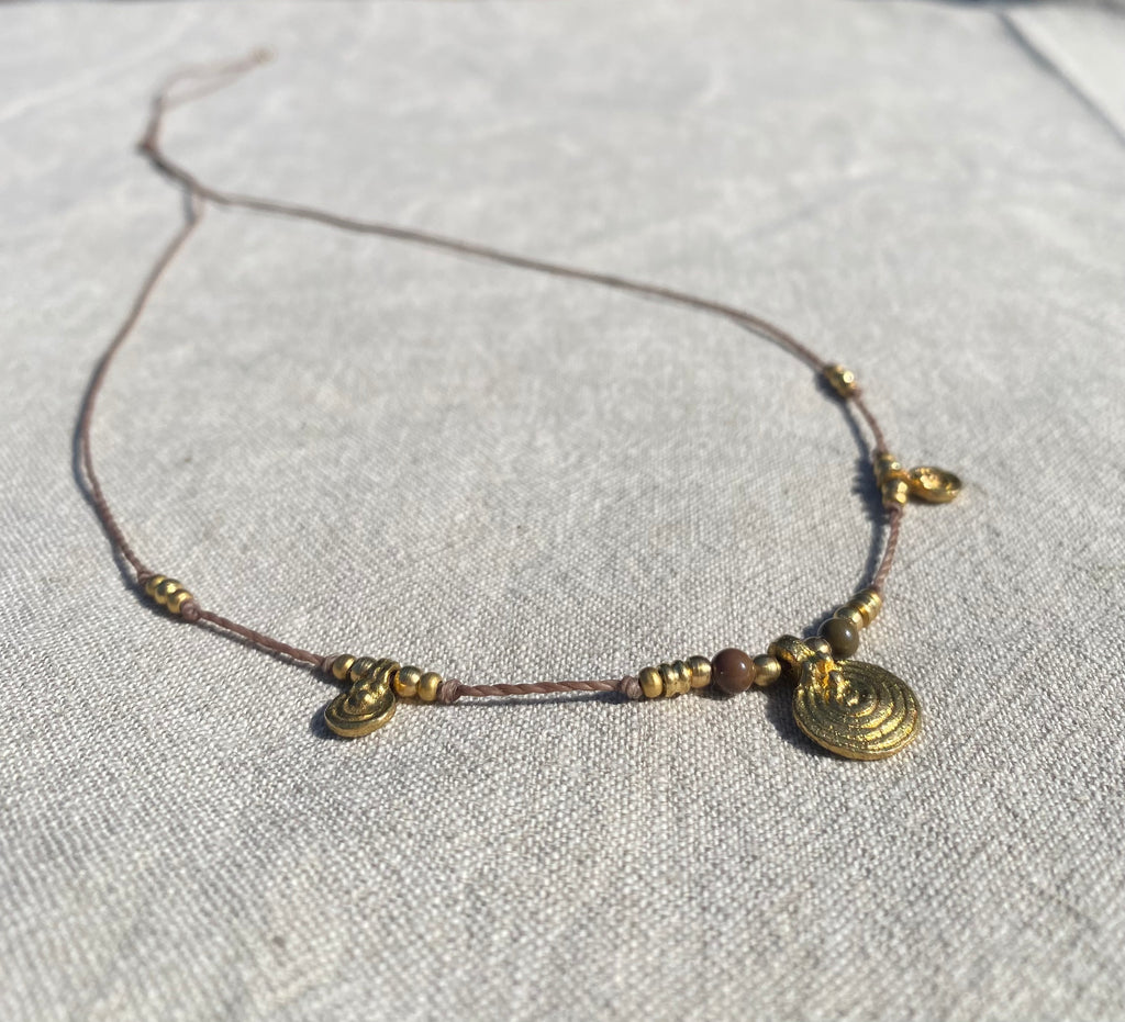 Naïa Necklace Brown