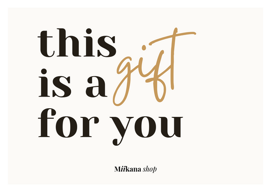 Miikana Shop Gift Card